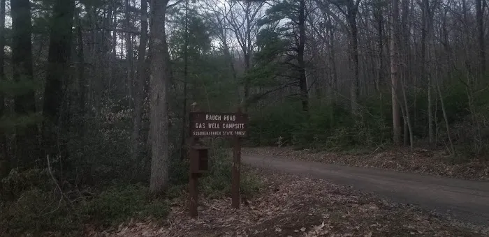 Rauch Road Gas Well Campsite Picture 2