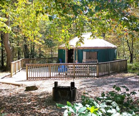 French Creek SP PA Camping Yurts