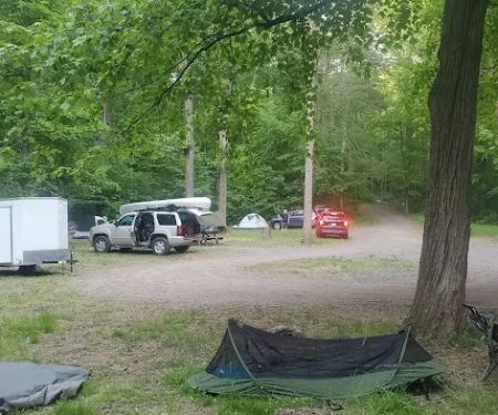 French Creek State Park Org Group Tent Site 11