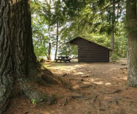 Tioga Point Campground - Lean-To - Site #7