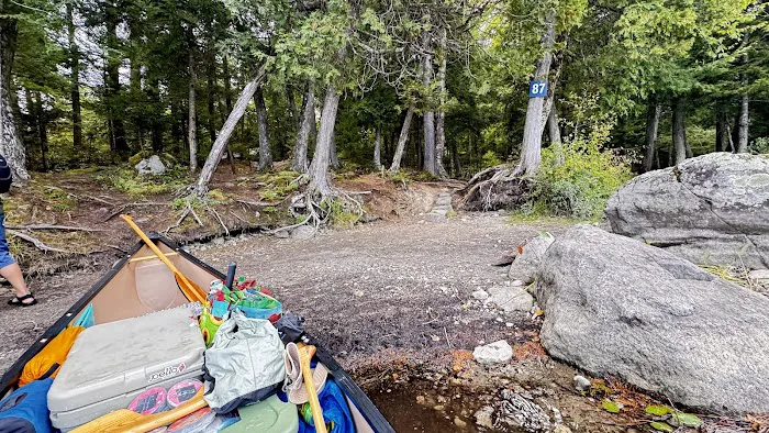 Saranac Lake Islands Campground - Campsite #87 Picture 6