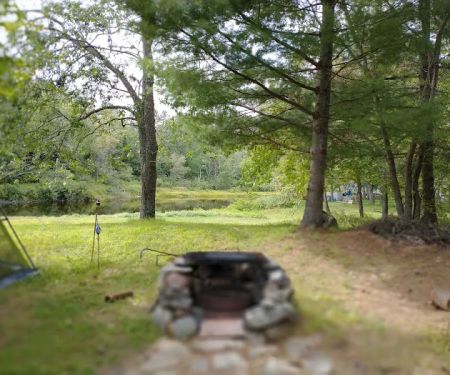 land camping area