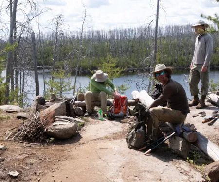 South Wilder Lake Campsite - Powwow Trail