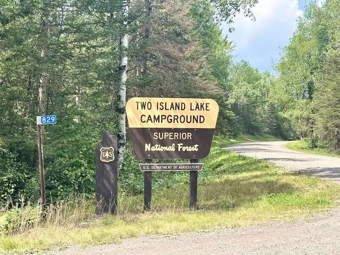 Two Island Lake Campground Picture 1