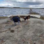 Quadga Lake east camp site