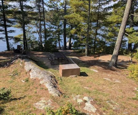 Peterson Point K25 Campsite