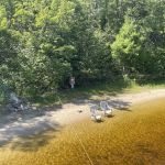 HB Randolph Bay N34 Houseboat Campsite