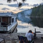 HB Snake Island View N52 Houseboat (Rock Landing) Campsite