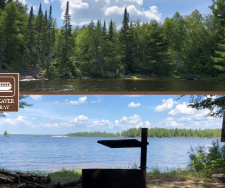 HB Beaver Bay N56 Houseboat Campsite