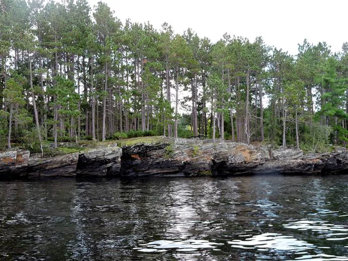 North Mitchell Island N58 Campsite Picture 3