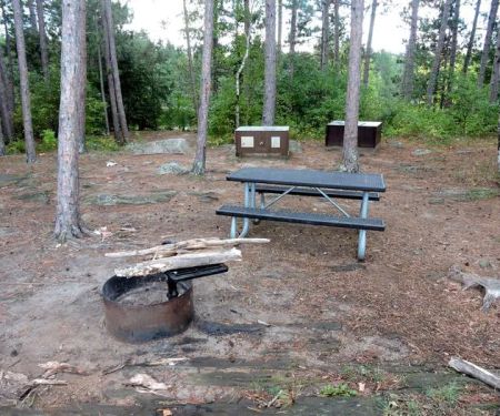 North Mitchell Island N58 Campsite
