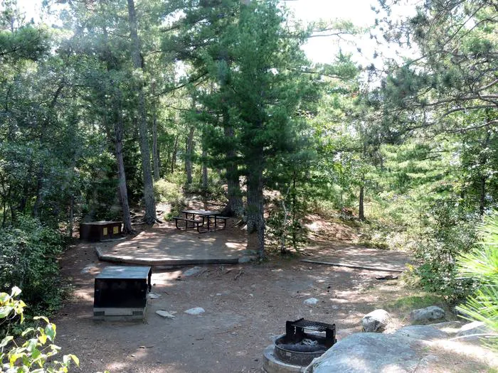Depthfinder Island N7 Campsite Picture 6