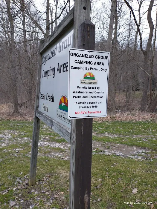 Cedar Creek Park Scout Camping Area Picture 1